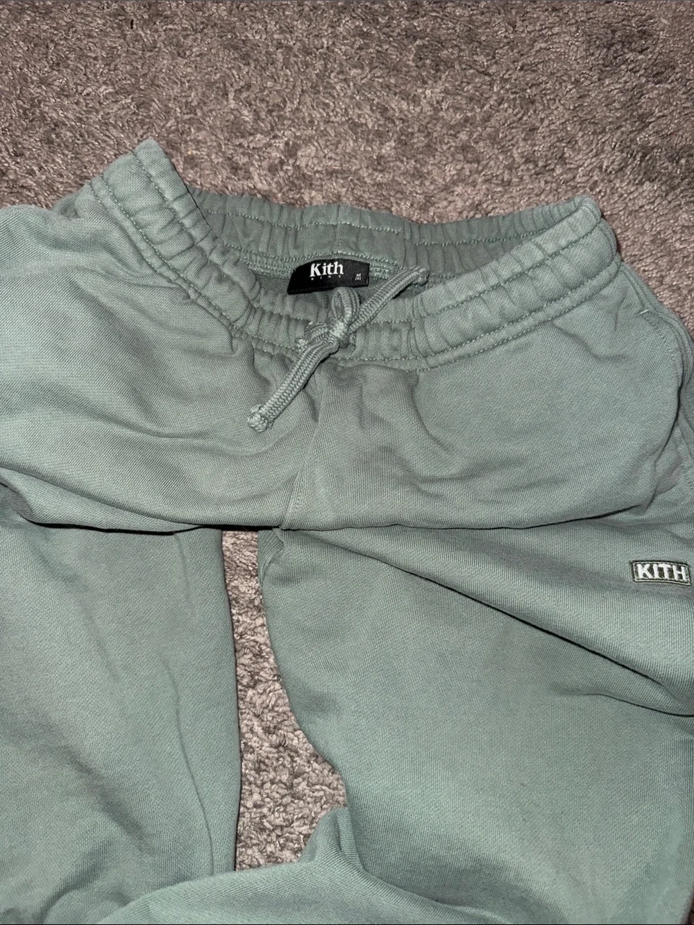 Kith Kids Sage Green Jogger Sweatpants